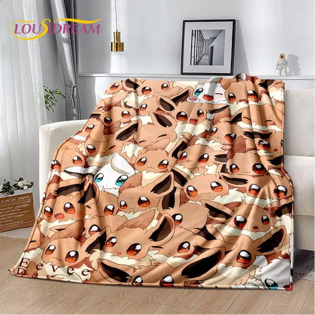 Pokemon Soft Plush Blanket Rieworkes