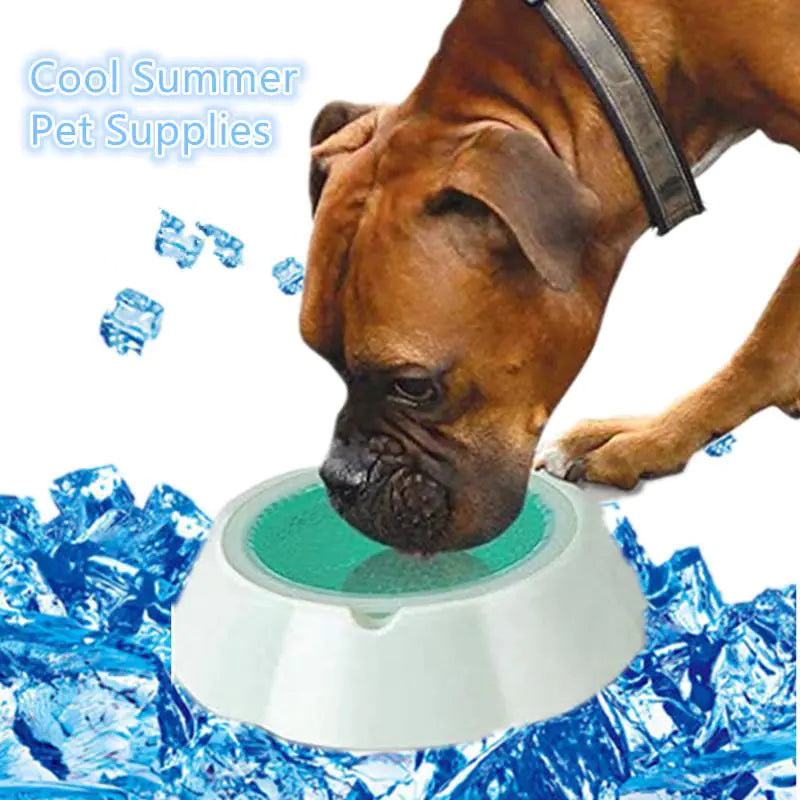 Condensed Pearl Ice Pet Bowl for Dogs and Cats Mimarta