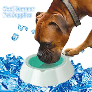 Condensed Pearl Ice Pet Bowl for Dogs and Cats Mimarta