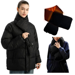 Heated Scarf for Women & Men Rechargeable(No Included Clothes) Heating Pad for Neck Neck Heating Pad for Cold Weather Winter and Holiday Gift Mimarta