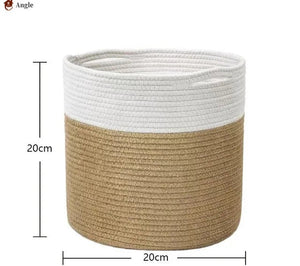 Thick Heavy Cotton Rope Laundry Bucket Rieworkes