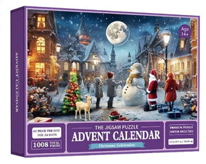 24-Box Christmas Advent Puzzle Mimarta