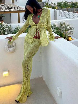 See Through Dress Sets Rieworkes