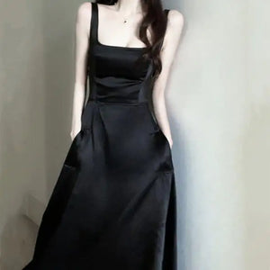 Women's Tank Top Art Sense Suspender Dress Mimarta