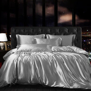 Luxury Silk 4-Piece Bedding Set Mimarta