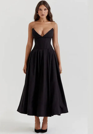 Fashionable New Tube Top Dress For Women Rieworkes