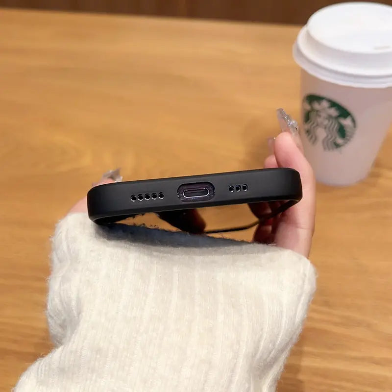 Luxury  Matte Case For Magnetic Wireless Charging Rieworkes