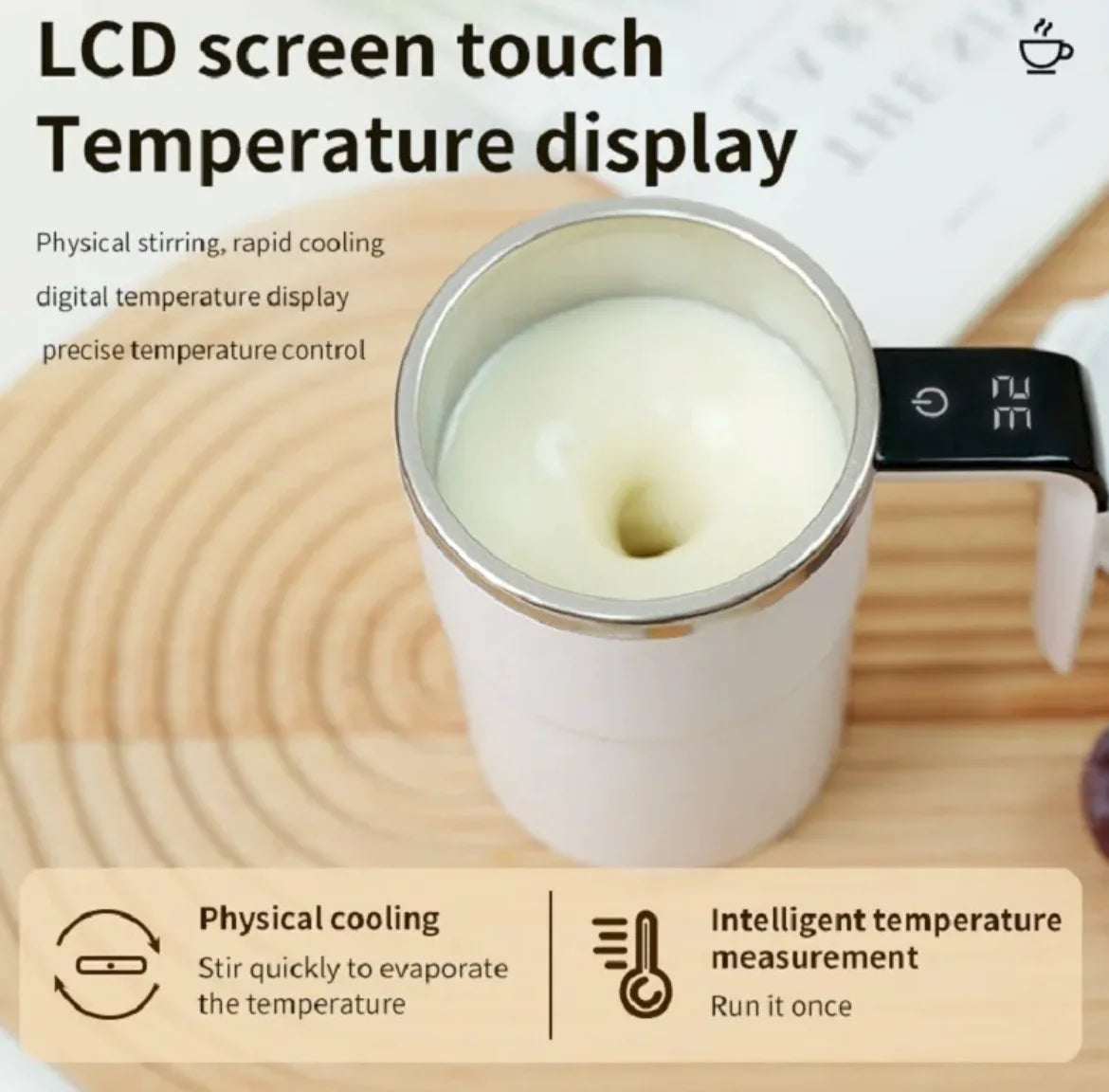 Automatic Self-Stirring Coffee Mug Mimarta