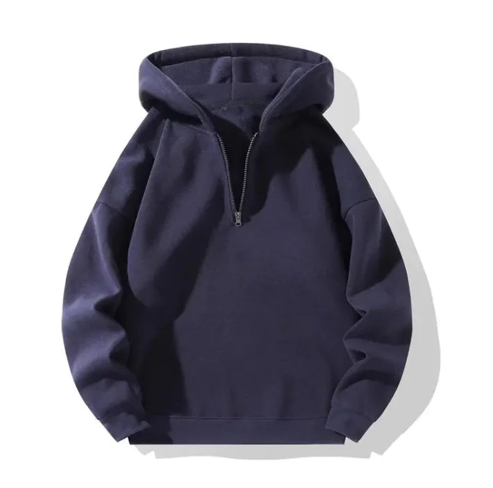 Autumn And Winter Men's Zipper Hoodie Loose Sports Sweater Rieworkes