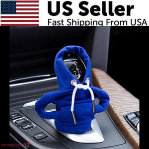 Car Gear Shift Cover Mini Hoodie Gear Shift Cover for Car Shifter Interior Trim Rieworkes