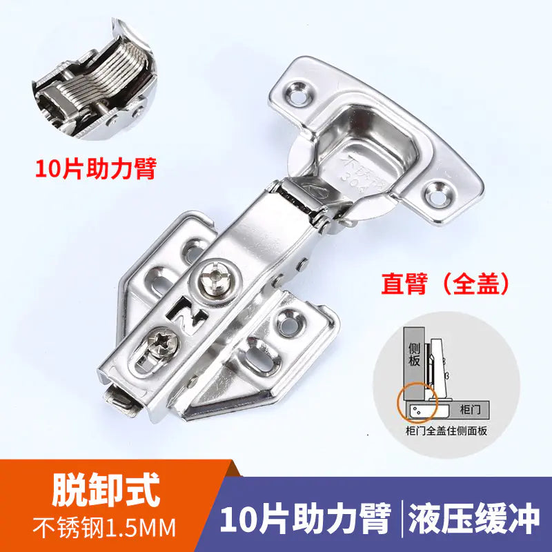 304 Stainless Steel Cabinet Door Hydraulic Hinges Mimarta