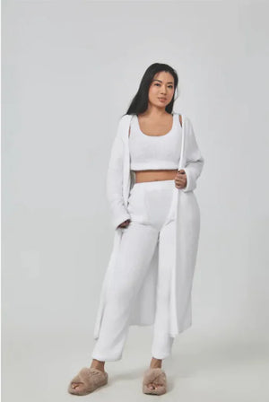 Women's 3-Piece Cozy Winter Lounge Set Mimarta