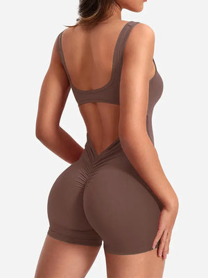Women's Slim Hip-Lifting Yoga Jumpsuit Rieworkes