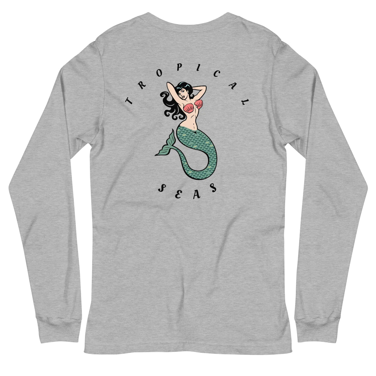 Tropical Mermaid Long Sleeve Shirt Rieworkes