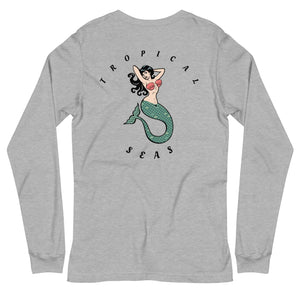 Tropical Mermaid Long Sleeve Shirt Rieworkes