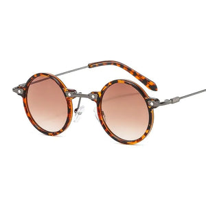 ZLY 2022 New Fashion Round Sunglasses Women Men PC Lens Rieworkes