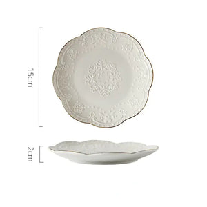 European Luxury Dinner Plates Rieworkes