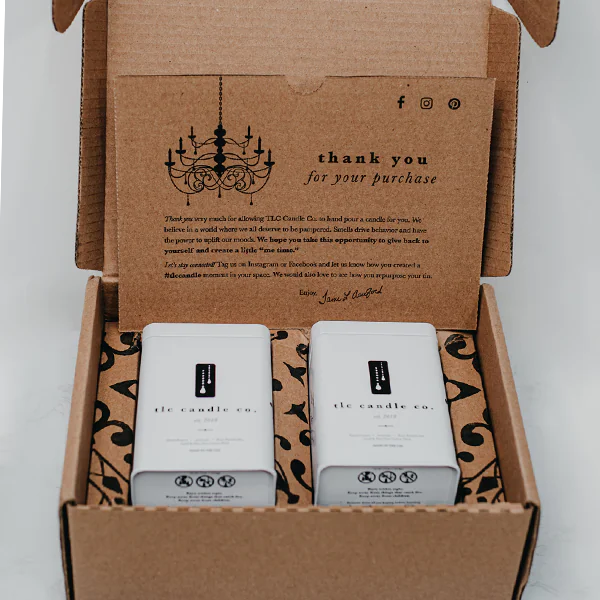 "Lazy Summer Days" Pillow Talk and Costa Del Azahar Luxury 2-Wick Soy Candle Gift Sets Rieworkes