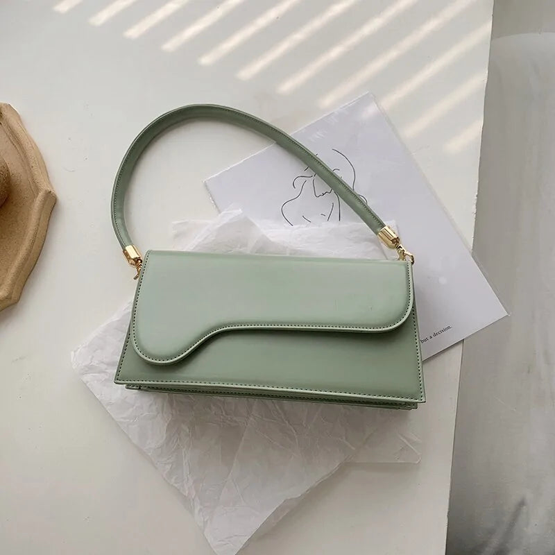 Elegant Women Baguette Handbags Rieworkes
