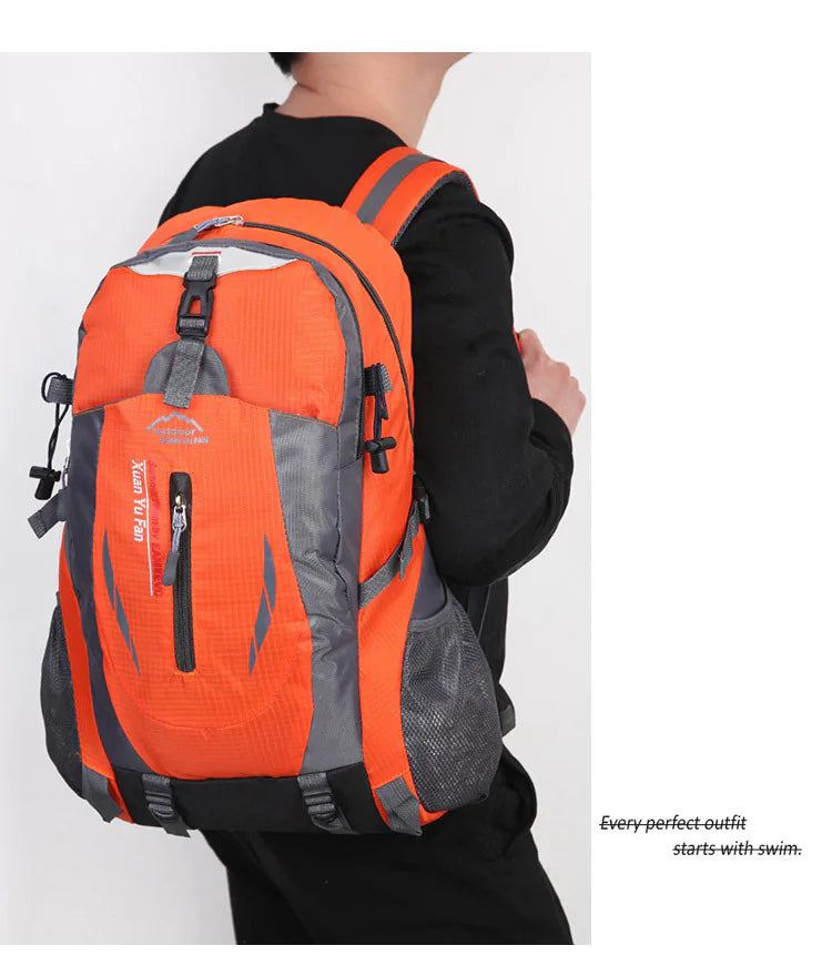 40L Men Women Travel Backpack Rucksack Camping Laptop Hiking School Book Bag USA Rieworkes