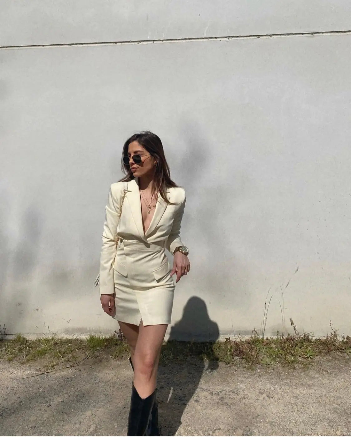 Chic Thin Light Luxury Spring Summer Dress Mimarta