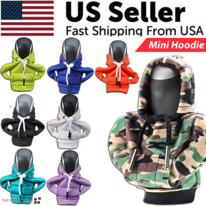 Car Gear Shift Cover Mini Hoodie Gear Shift Cover for Car Shifter Interior Trim Rieworkes