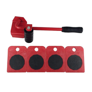 Furniture Lifter Sliders Kit: Heavy-Duty Roller Move Tool Set for 100Kg/220Lbs Rieworkes