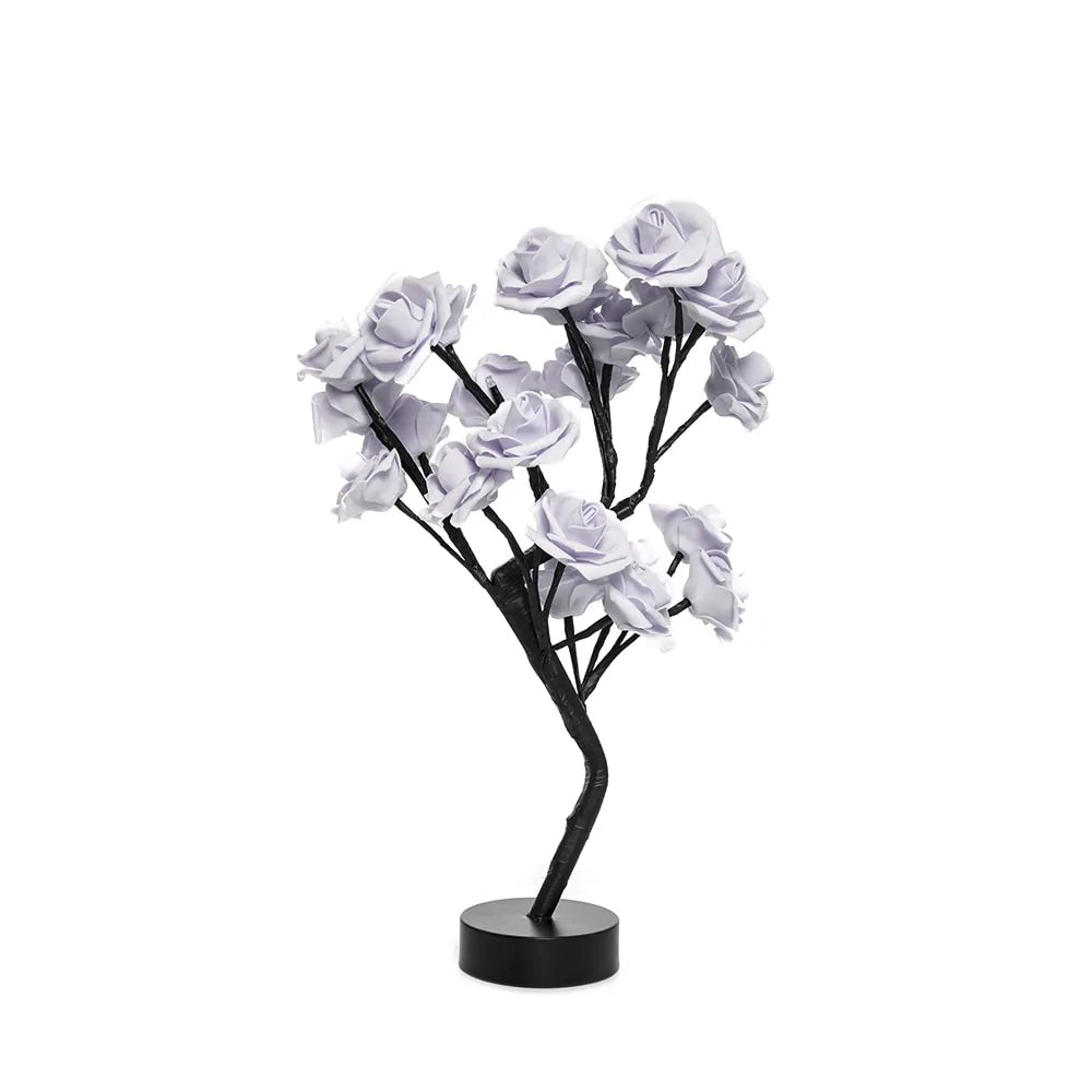 LED Rose Flower Table Lamp Rieworkes