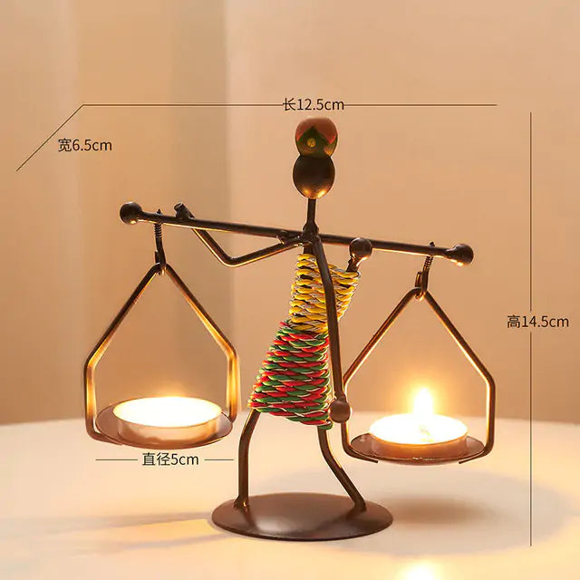 Lantern Shape Candlestick Rieworkes