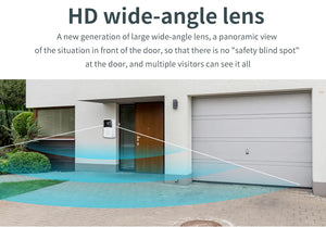 Wireless Security Smart WiFi Doorbell Intercom Video Camera Door Ring Bell Chime Rieworkes