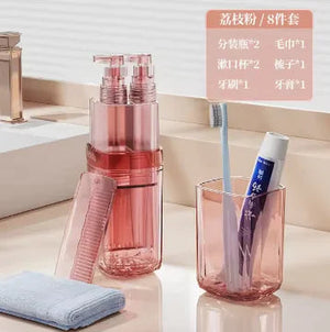 Set Travel Toothbrush Cup Rieworkes