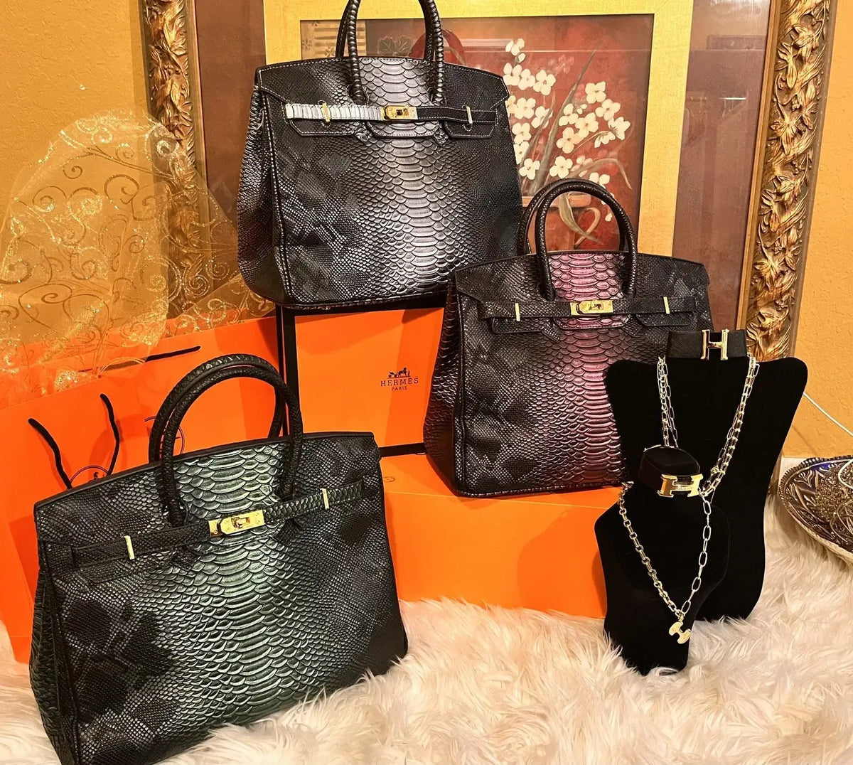 H Lux Crocodile Bags Mimarta