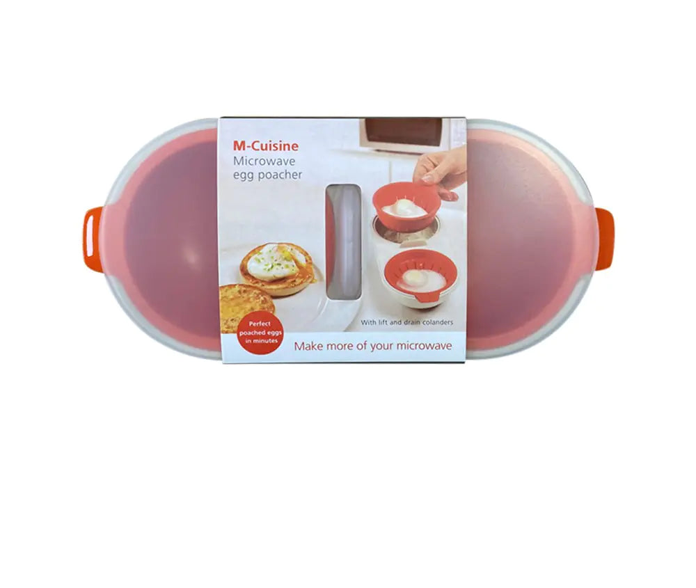 Round Double Cup Microwave Egg Poacher Rieworkes
