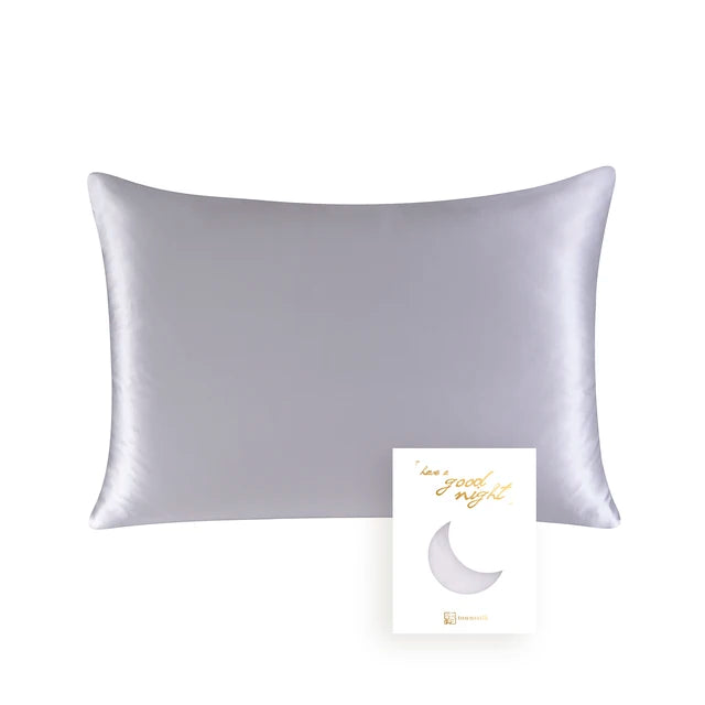 Silk Solid Color Satin Pillowcase Rieworkes