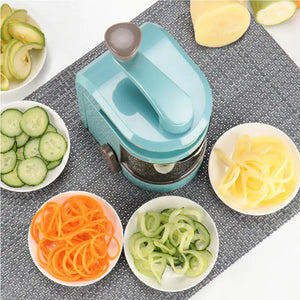 Top Chef Spiralizer Hand Cranked Salad Maker is ready Rieworkes