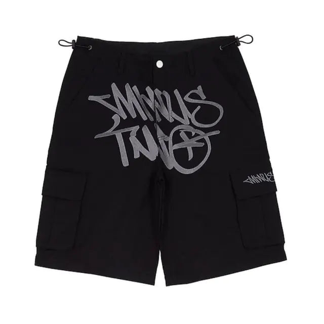 Y2k Shorts Hip Hop Denim Gym Shorts Rieworkes