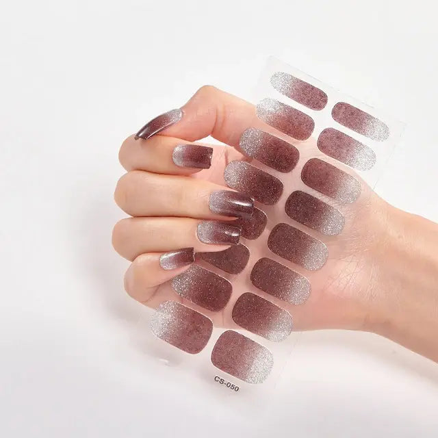 DIY Gel Nail Stickers Rieworkes