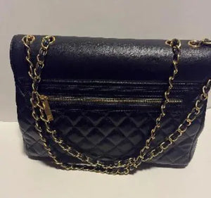 Flap with Top Black Lux Bag Mimarta