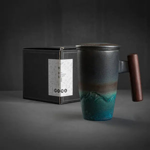 Retro Ceramic Coffee Mug Set Rieworkes