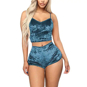 Ladies Satin Pajama Set Rieworkes