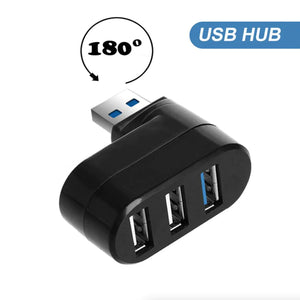 High Speed 3 Port USB 3.0 Multi HUB Splitter Expansion Desktop PC Laptop Adapter Rieworkes