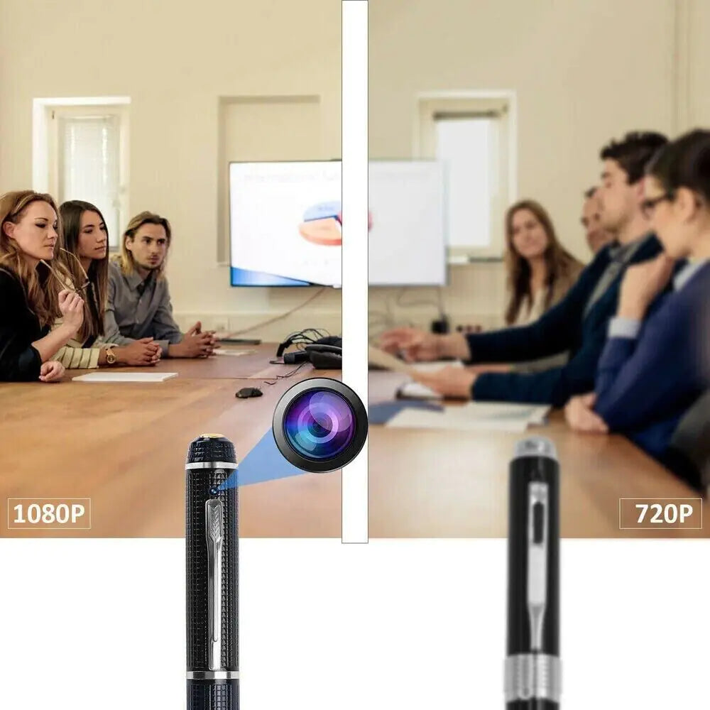 Hidden Cam Pocket Pen Camera 1080P HD Mini Body Video Recorder DVR Security USB Rieworkes