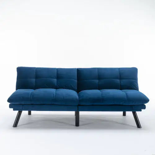 Navy Blue Convertible Folding Modern Sofa Bed Mimarta