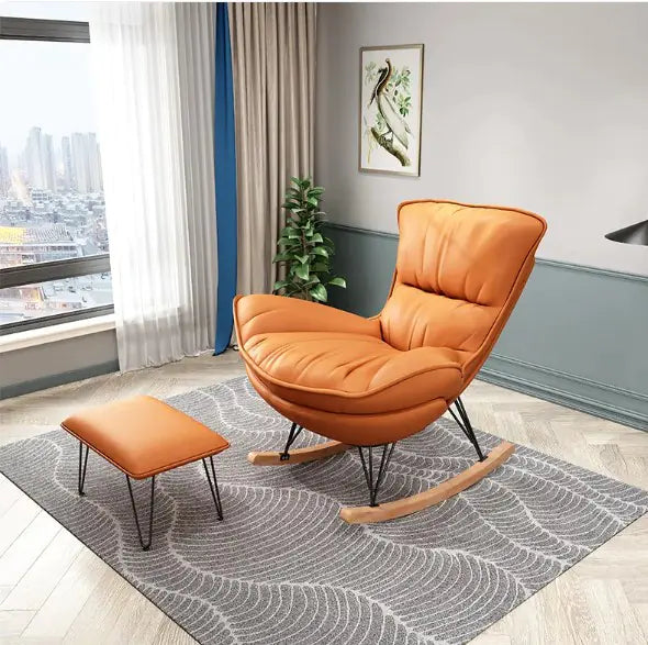 Casual Fashion Reclining Rocking Chair Couch Rieworkes