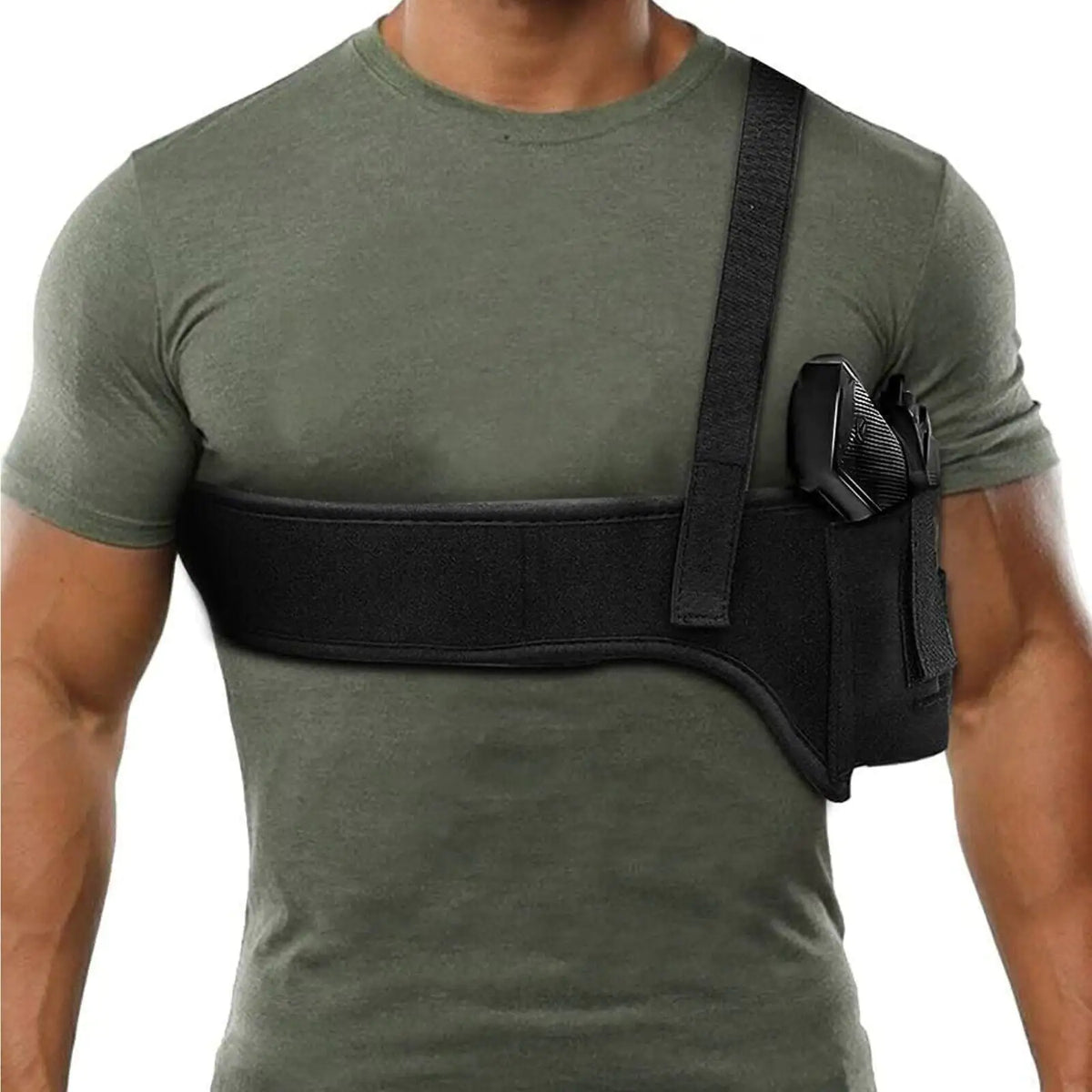 Tactical Concealed Carry Shoulder Waist Pistol Hand Gun Holder Holster Pouch US Mimarta