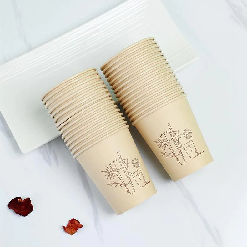 Bamboo Fiber Disposable Cups Rieworkes