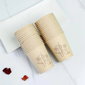Bamboo Fiber Disposable Cups Rieworkes