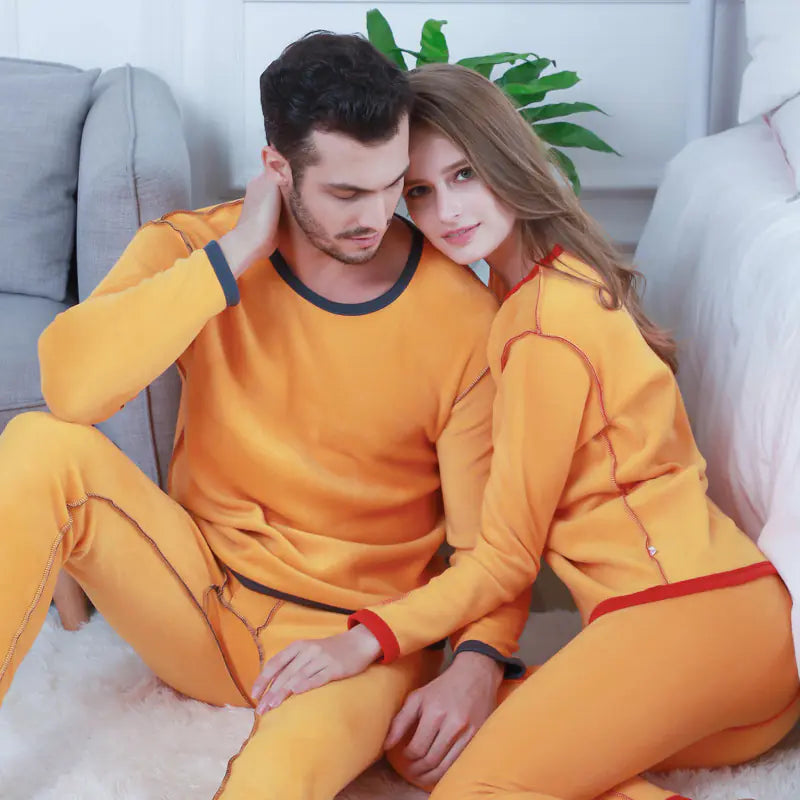 Women's Thick Velvet Thermal Underwear Set for Winter Mimarta