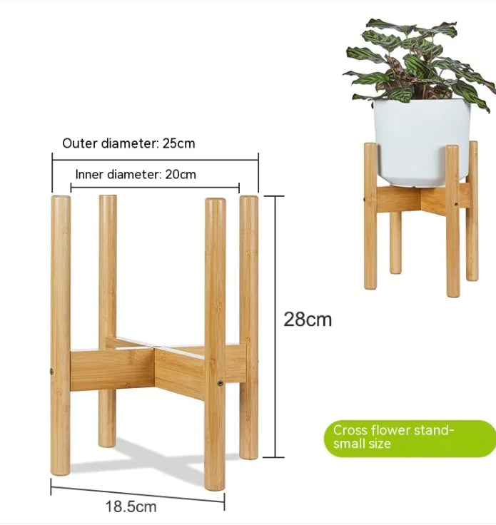 Nordic Cross Flower Pot Stand Rieworkes