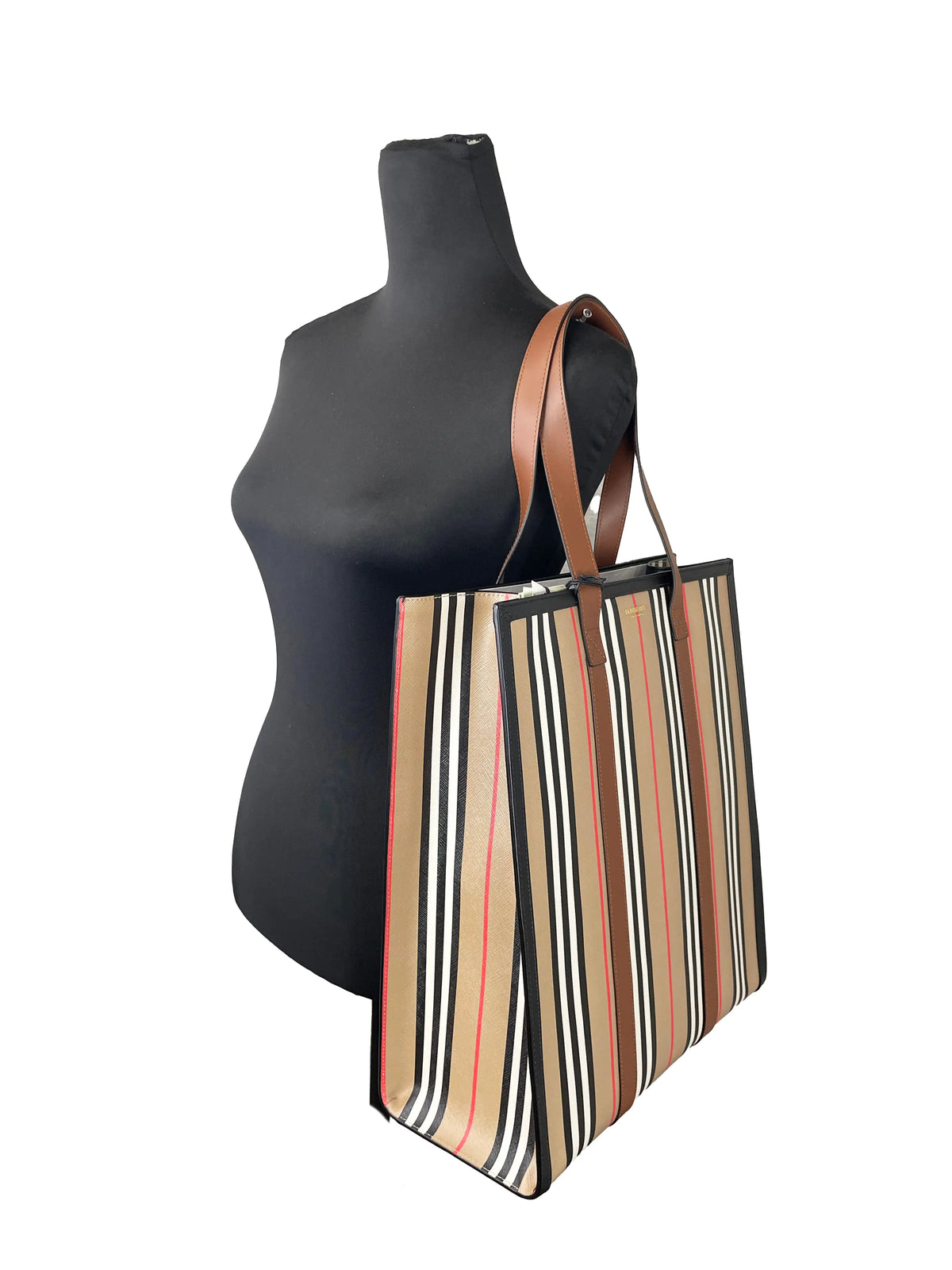 Burberry Medium NS Book Tote Bag Purse Rieworkes